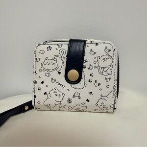 Cute Cat Print Wallet